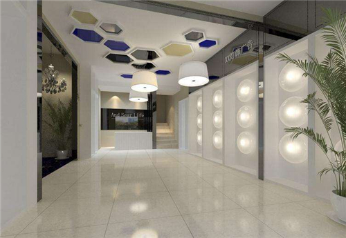 灯饰店装修效果图 如何挑选到称心如意的灯具